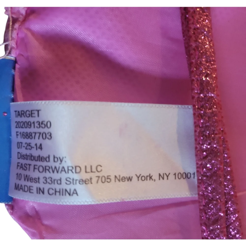 Frozen Girls Pink Purse Small Zipper Wristlet Elsa Anna Pink Disney Princess